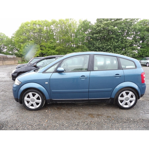 14 - A 2001 Audi A2 SE 1.4 five door hatchback (petrol /manual) J100488, odometer reading 99,187 miles - ... 