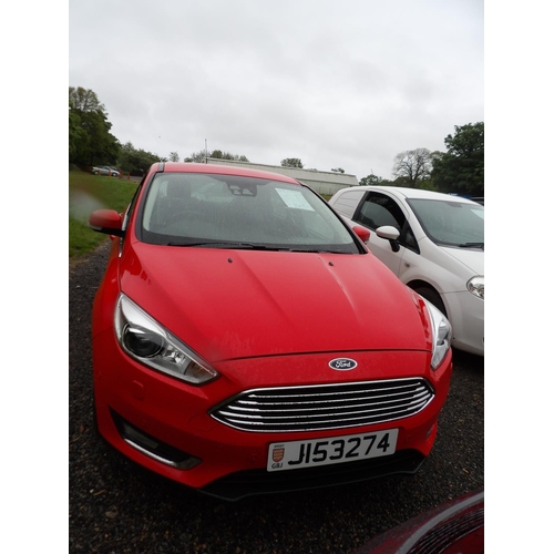 4 - A 2016 Ford Titanium X TDCi 1.5 five door hatchback (diesel/manual) J153274, odometer reading 41,601... 