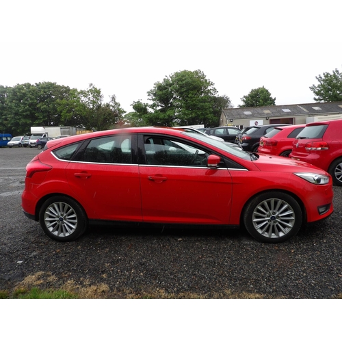 4 - A 2016 Ford Titanium X TDCi 1.5 five door hatchback (diesel/manual) J153274, odometer reading 41,601... 