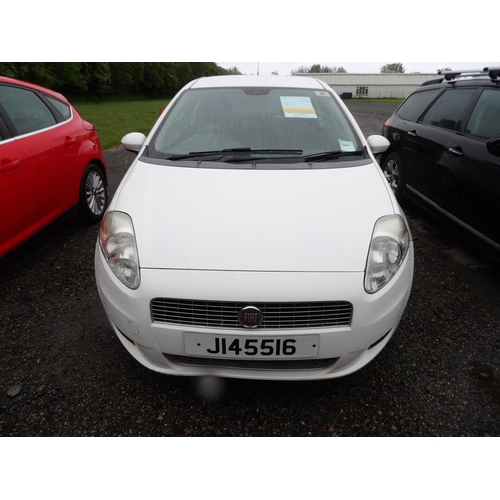 6 - A 2009 Fiat Grande Punto Active 1.2 three door hatchback (diesel/manual) J145516, odometer reading 9... 