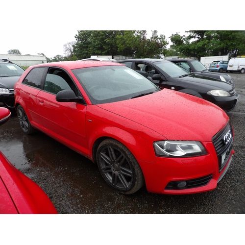 7 - A 2009 Audi A3 TDi 2.0 three door hatchback (diesel/manual) J94845, odometer reading 76,853 miles