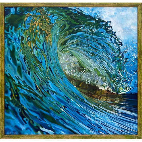 8 - Mark Holley (Triple H)

‘Breaking Wave’ 

Acrylic paint on board 

97cm x 97cm

https://www.thisistr... 