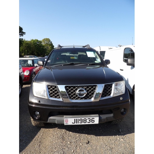 14 - A 2007 Nissan Navara Aventura 2.5 TDi double cab pick-up J119836 (diesel/six speed manual), odometer... 