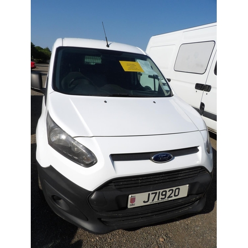 15 - A 2014 Ford Connect 200 Base 1.6 TDCi SWB panel van J71920 (diesel/manual), odometer reading 55,171 ... 