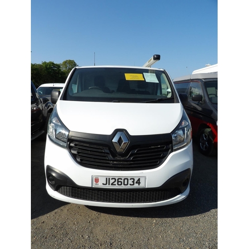 16 - A 2016 Renault Trafic SL27 1.6 DCi panel van J126034 (diesel/manual), odometer reading 36,674 miles ... 