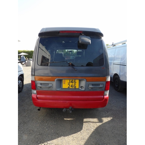 18 - A 1997 Mazda Bongo 2.5 TDi camper van J46246 (diesel/automatic), odometer reading 165,990 miles