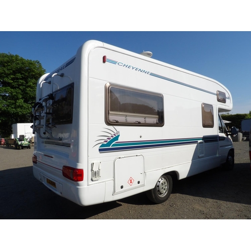 19 - A 2002 Fiat Ducato 14 2.8 JTD Autotrail 634 motorhome J22644 (diesel/manual), odometer reading 7,582... 