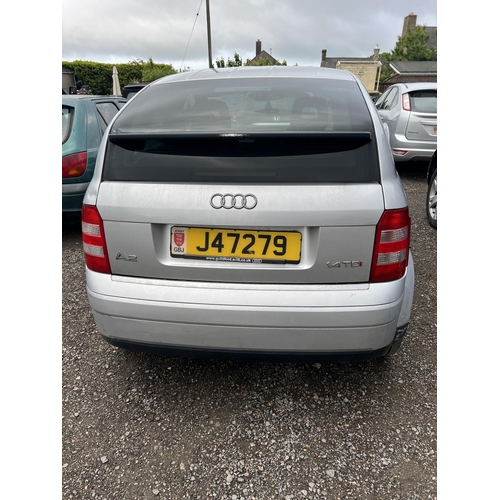 12 - A 2004 Audi A2 1.4 TDi five door hatchback J47279 (diesel/manual), odometer reading 71,968 miles