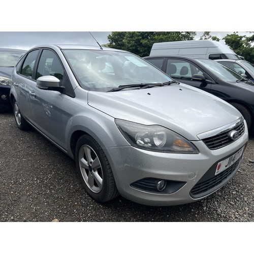 9 - A 2008 Ford Focus Zetec 1.6 five door hatchback J114177 (petrol/manual), odometer reading 47,603 mil... 