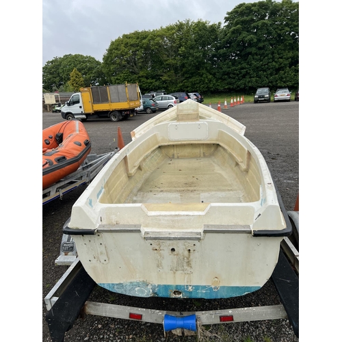 21 - An Orkney 16ft day/fishing boat JY1247 'Day Angler' and trailer