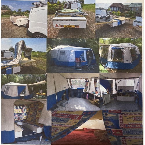 25 - A Tago Ranger 2000 six berth trailer tent