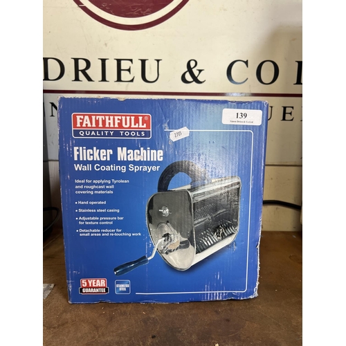 139 - A Faithfull Flicker machine - new