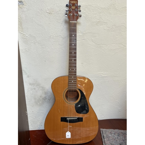 251 - A Samick acoustic guitar