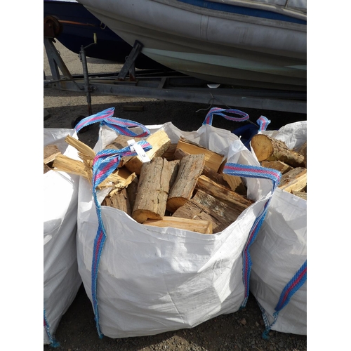 28 - A bulk bag of logs