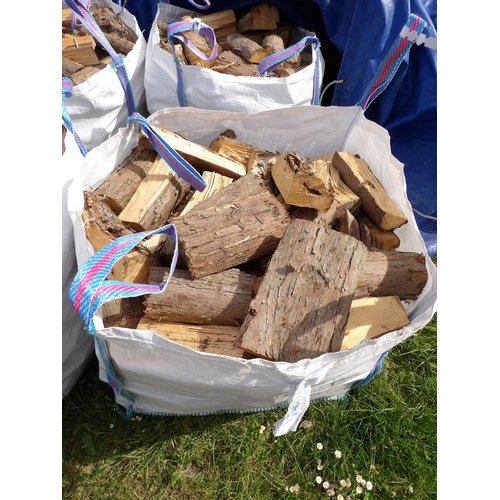 33 - A bulk bag of logs