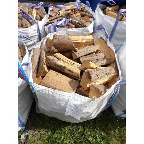 34 - A bulk bag of logs