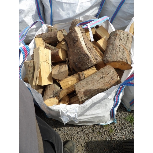 36 - A bulk bag of logs