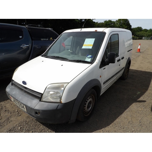 12 - A 2003 Ford Connect T200 1.8 TD panel van J107094 (diesel/manual), odometer reading miles - speedome... 