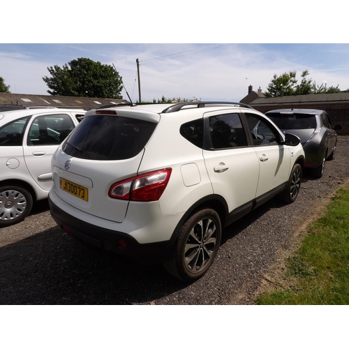 2 - A 2013 Nissan Qashqai 1.6 SUV J130073 (petrol/manual), odometer reading 85,970 miles - one owner