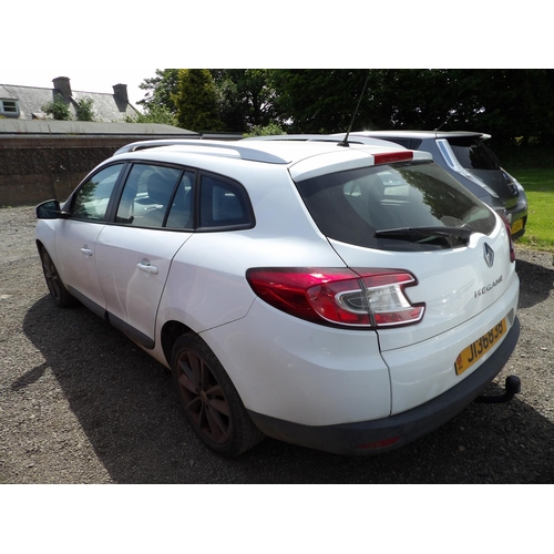 3 - A 2011 Renault Megane Expression VVT 1.6 estate J136838 (petrol/manual), odometer reading 64,253 mil... 