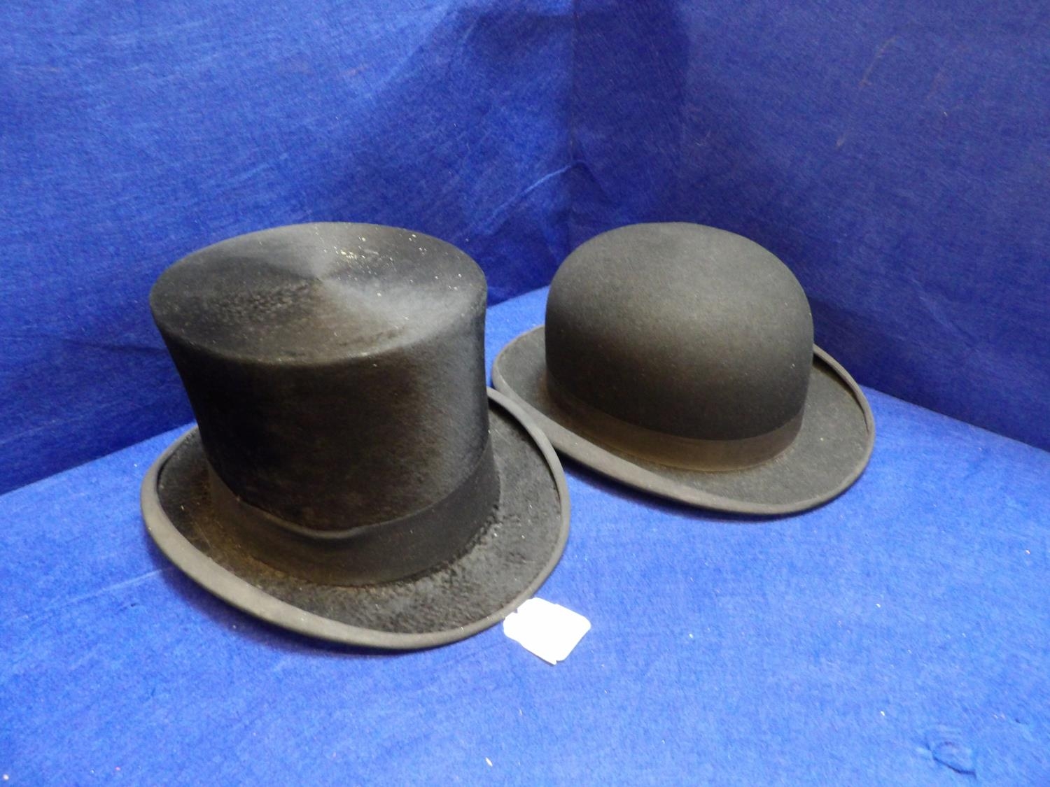 A vintage top hat by Herbert Johnson of New Bond Street, London ...