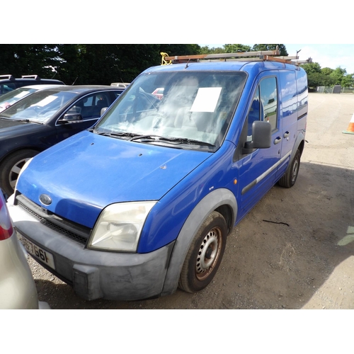 15 - A 2005 Ford Connect T220 1.8 TD SWB panel van J67661 (diesel/manual), odometer reading 185,024 miles