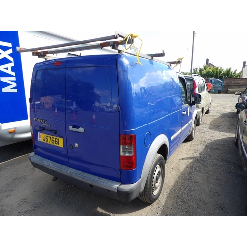 15 - A 2005 Ford Connect T220 1.8 TD SWB panel van J67661 (diesel/manual), odometer reading 185,024 miles