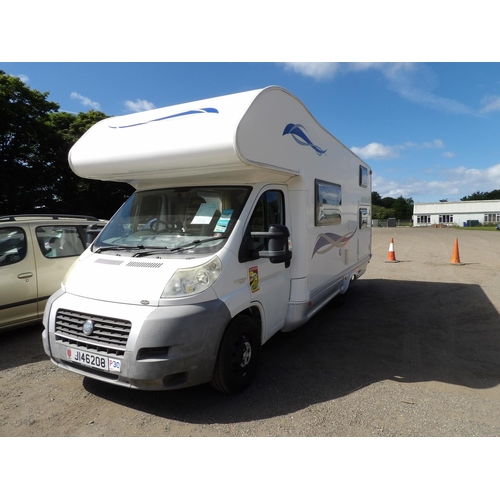 16 - A 2009 Fiat Ducato MultiJet 130 2.3 Tdi Maxi motorhome J146208 (diesel/manual), odometer reading 12,... 