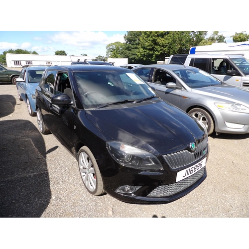 5 - A 2012 Skoda Fabia VRS 1.4 five door hatchback J116896 (petrol/automatic), odometer reading 44,887 m... 