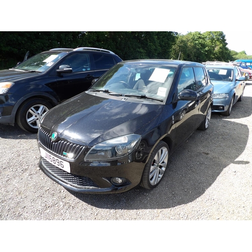 5 - A 2012 Skoda Fabia VRS 1.4 five door hatchback J116896 (petrol/automatic), odometer reading 44,887 m... 