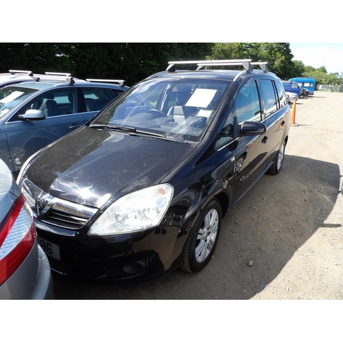 8 - A 2008 Vauxhall Zafira Elite VVT 1.8 MPV J107086 (petrol/manual), odometer reading 82,133 miles