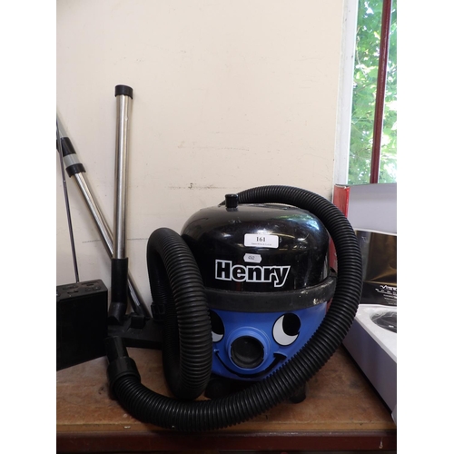 161 - A Numatic Henry vacuum cleaner