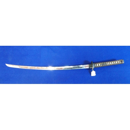 358 - A Samurai sword (no scabbard)