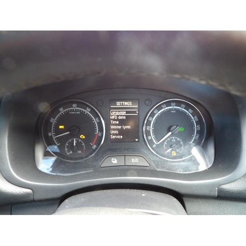 5 - A 2012 Skoda Fabia VRS 1.4 five door hatchback J116896 (petrol/automatic), odometer reading 44,887 m... 