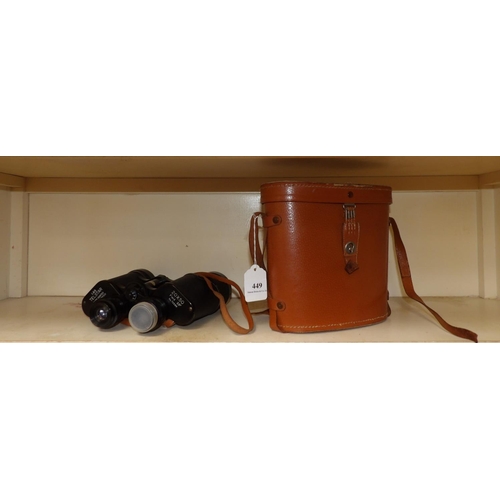 449 - A pair of Telstar 20x50 binoculars and case