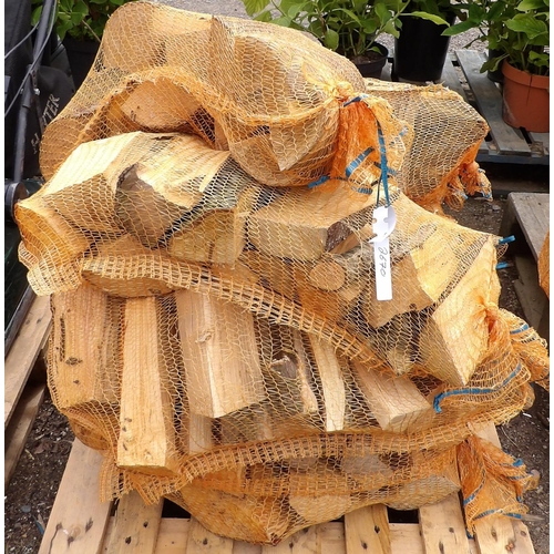112 - Ten bags of logs