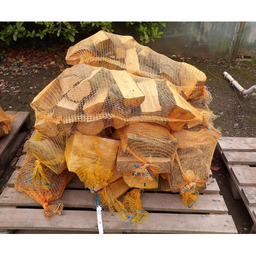 68 - Ten bags of logs