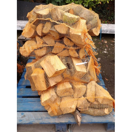 73 - Ten bags of logs