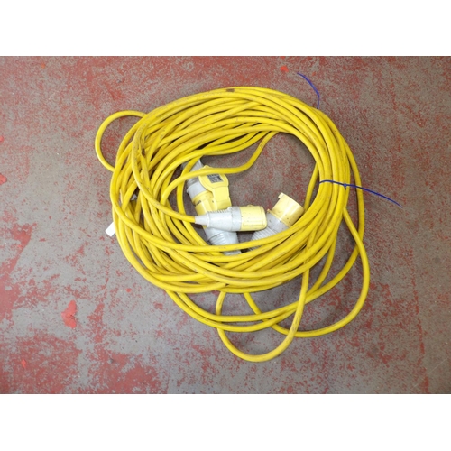 179 - Two 110 volt extension leads