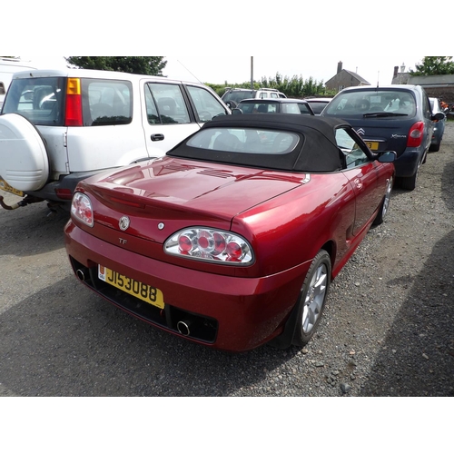 10 - A 2006 MG TF 1.8 convertible roadster J153088 (petrol/manual), odometer reading 21,967 miles only