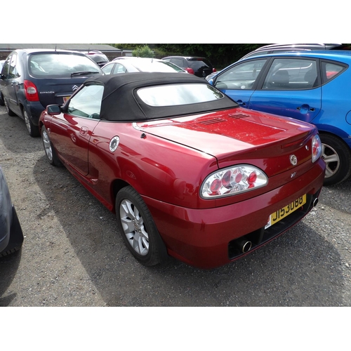 10 - A 2006 MG TF 1.8 convertible roadster J153088 (petrol/manual), odometer reading 21,967 miles only