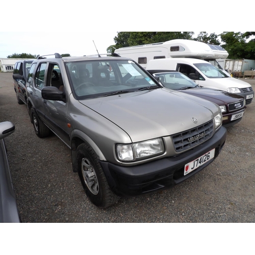 14 - A 1999 Vauxhall Frontera 2.2 TDi SUV J74126 (diesel/manual), odometer reading 136,705 miles