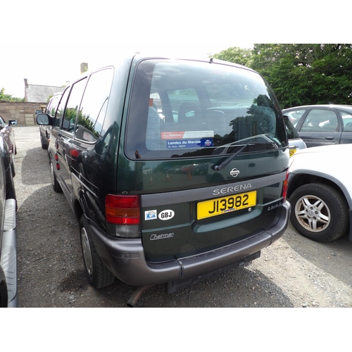 15 - A 1996 Nissan Serena 2.3D SLX 2.3 TDi MPV with wheelchair access J13982 (diesel/manual), odometer re... 