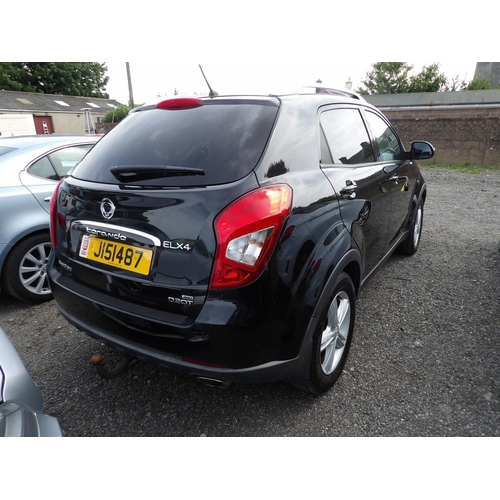 5 - A 2015 SsangYong Korando ELX4 2.0 TDi SUV J151487 (diesel/automatic), odometer reading 35,304 miles