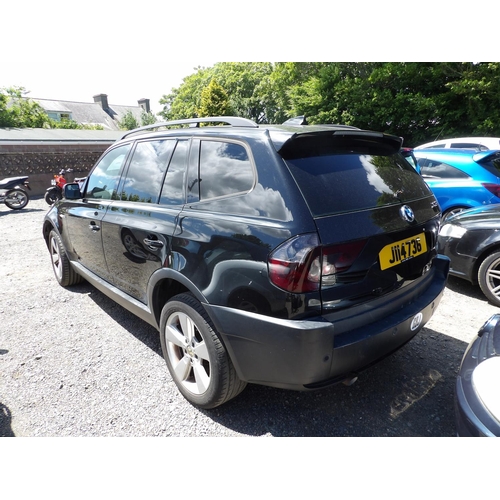 14 - A 2006 BMW X3 Sport 2.0 TDi SUV J114736 (diesel/manual), odometer reading 89,563 miles