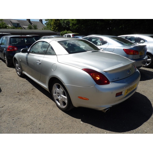 16 - A 2004 Lexus SC 430 convertible J145027 (petrol/automatic), odometer reading 65,265 miles