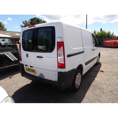 19 - A 2010 Fiat Scudo Comfort 90 1.6 TDi panel van J95708 (diesel/manual), odometer reading 27,699 miles... 