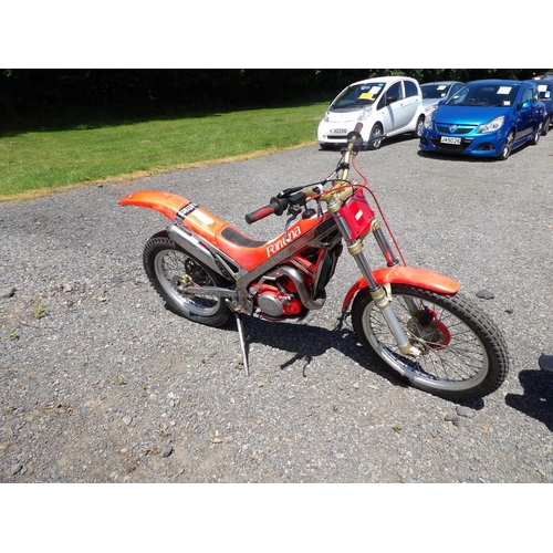 4 - A Gas Gas 250 cc trials motorcycle