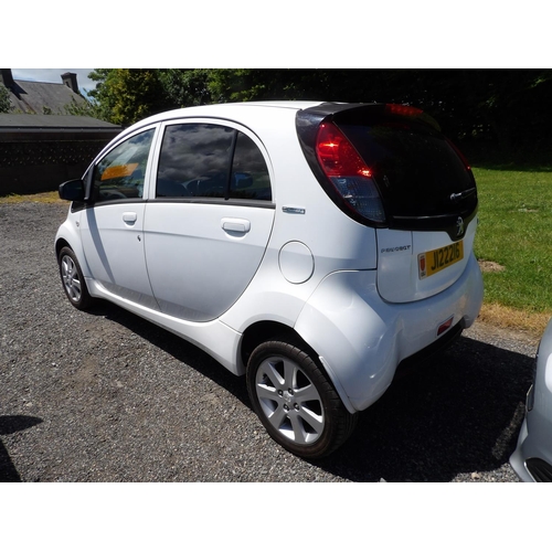 5 - A 2012 Peugeot Ion five door hatchback J122216 (full electric/), odometer reading 29,770 miles only ... 