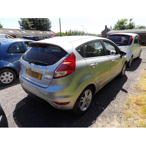 6 - A 2015 Ford Fiesta MCA Zetec 1.0 five door hatchback J125591 (petrol/manual), odometer reading 44,06... 